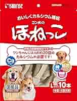 Amazon | ゴン太のほねっこ 犬用おやつ Lサイズ (x 10) | ゴン太